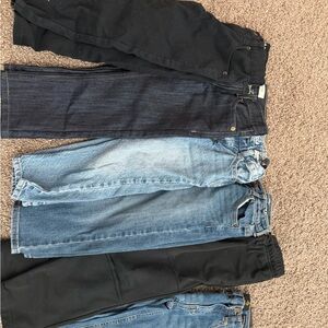 Classic Black and Blue Women's Jeans